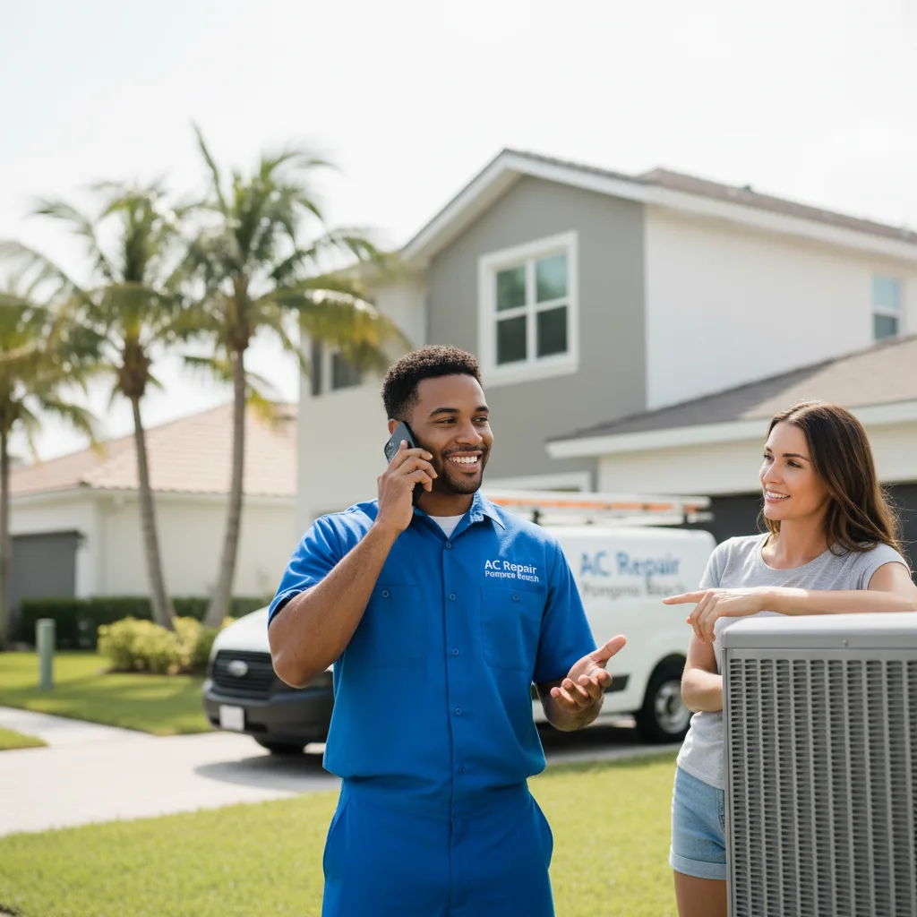 AC Repair Pompano Beach customer support in East Troy